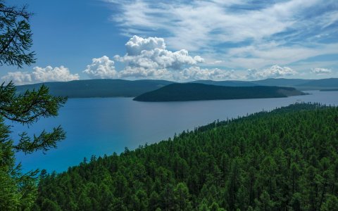 Mongolia - wycieczka, wyprawa objazdowa, jezioro Khövsgöl, Khuvsgul.jpg